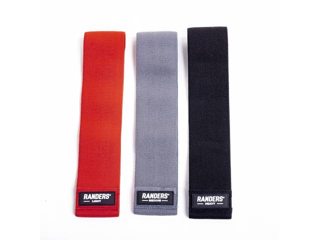 Set 3 Bandas Resistencia Circular Tela Elástica Yoga