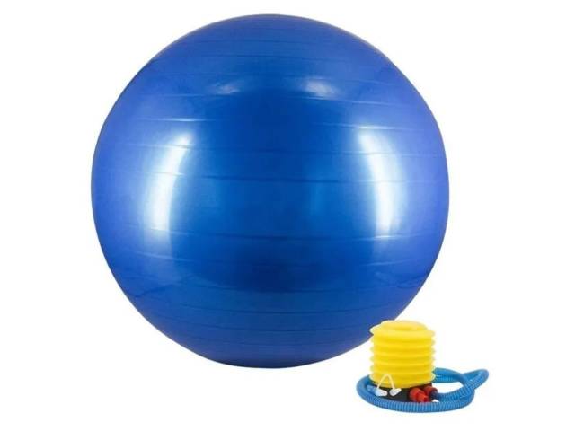 Pelota de Pilates 65cm Azul