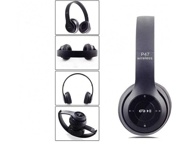 AURICULARES BLUETOOTH VINCHA MICRO SD INALAMBRICO MODEL: P47