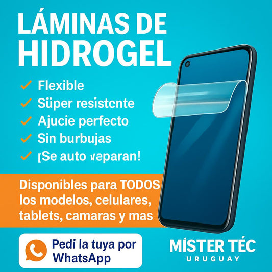protector de pantalla hidrogel
