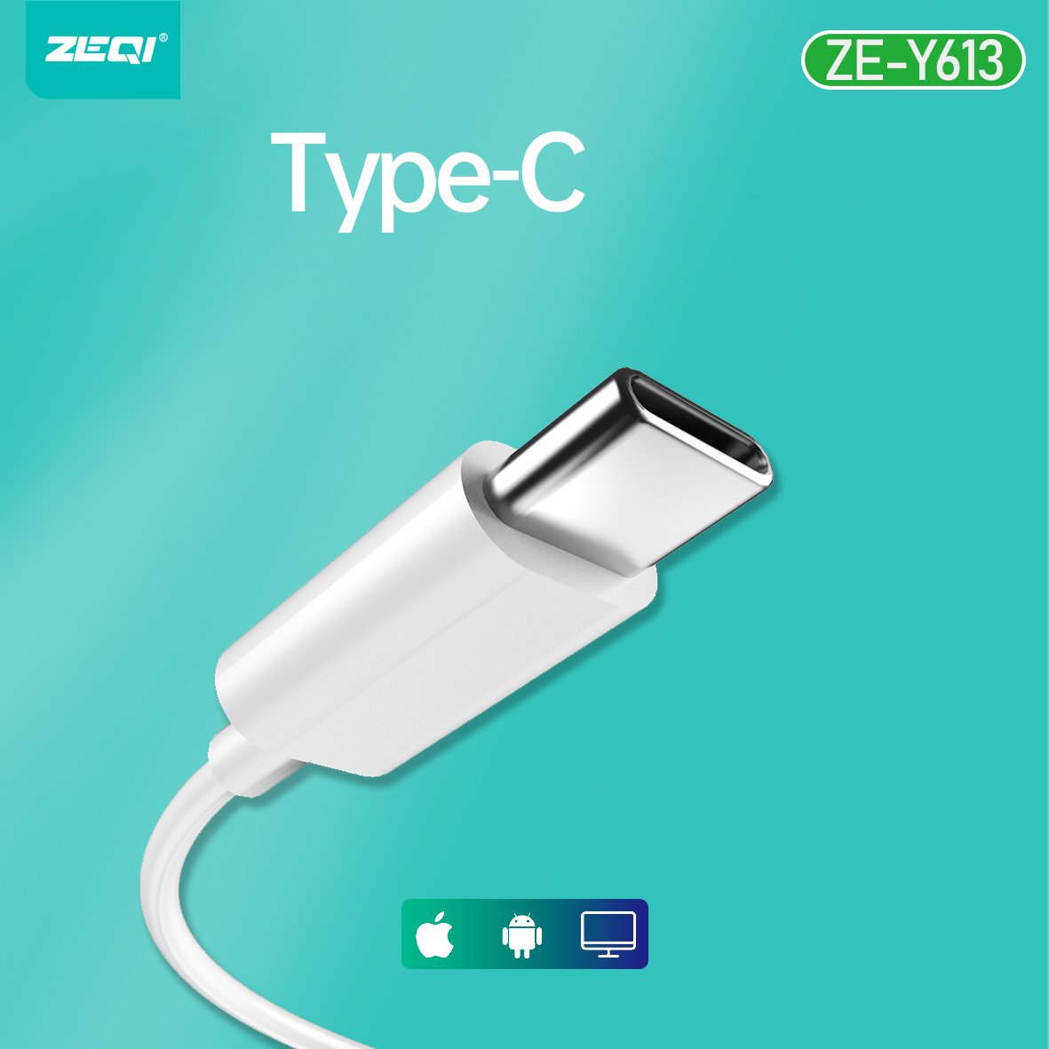 ZEQI AURICULARES USB-C (TIPO-C) MODEL: ZE-Y613