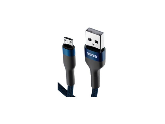 ZEQI CABLE DE DATOS (USB - MICRO USB) 1.8M MODEL: ZE-V341