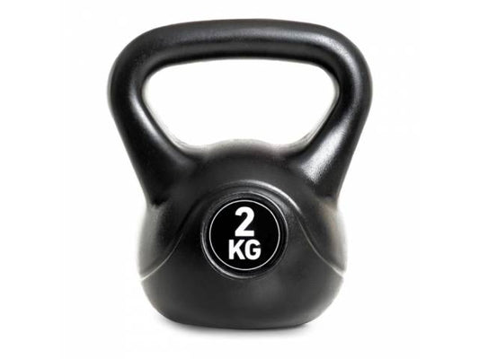 Pesa Rusa Recubierta PVC 2Kg Negro (ARG-KET-002) Randers