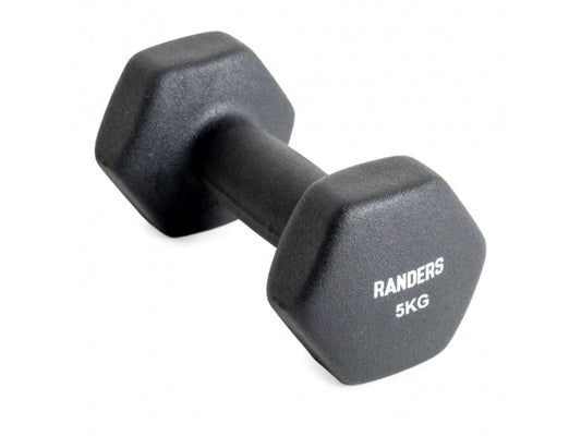 Mancuerna Recubierta 5Kg Negro