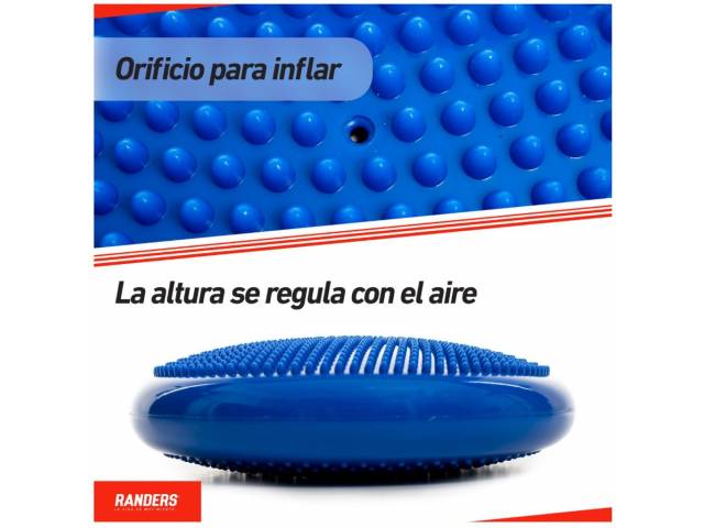 Disco de Equilibrio Mini Bosu 33 cm Azul